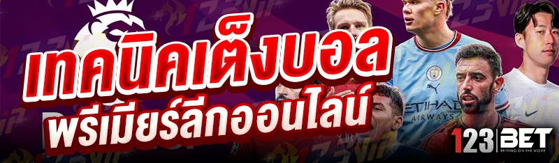 เทคนิคเต็งบอลพรีเมียร์ลีกออนไลน์
